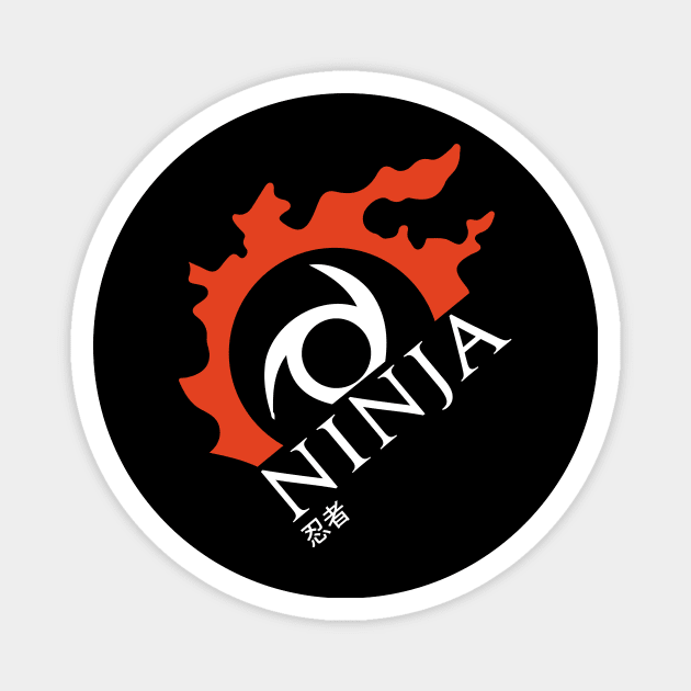 Ninja - For Warriors of Light & Darkness Magnet by Asiadesign